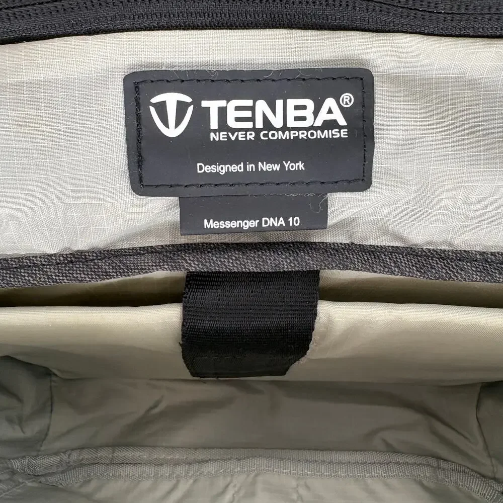 Tenba DNA 10 Nylon Messenger Laptop Commuter Bag Graphite Grey